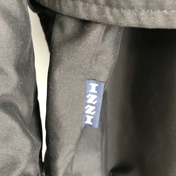 IZZI Black Light Weight Jacket with Belt Medium - Picture 5 of 9